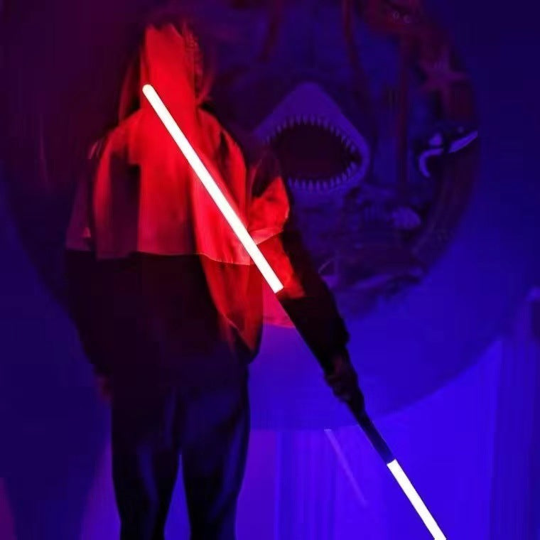 RGB Metal Light Up Saber Laser Sword Light Saber Lightstick Toy