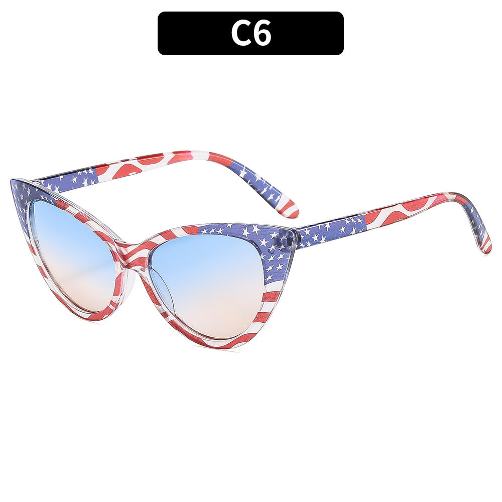 Pattern Fashion Sunglasses Cross-border Glasses