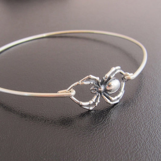 Halloween Spider Bracelet, Copper