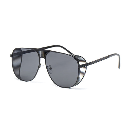 Fashion Hollow Sunglasses Metal Frame Eyewear