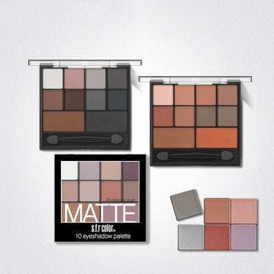 Eyeshadow Palette Nude Pumpkin Smoky Eye Makeup