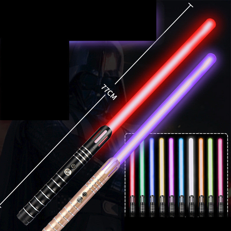 RGB Metal Light Up Saber Laser Sword Light Saber Lightstick Toy