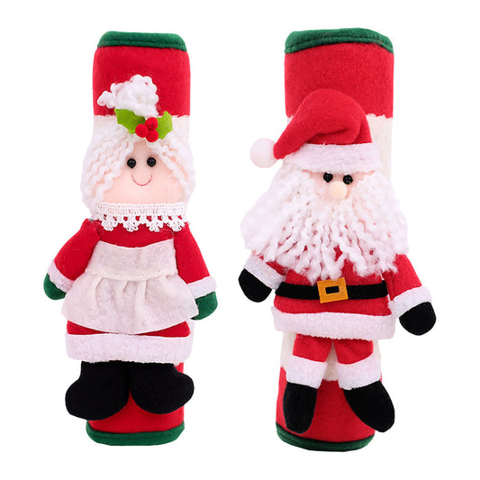 Christmas decoration refrigerator glove