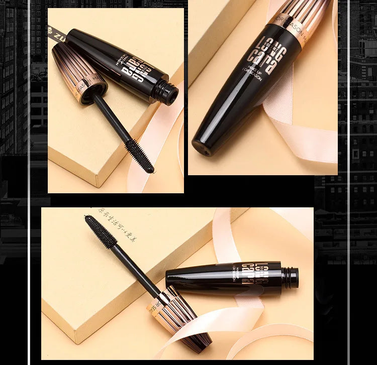 My Amazing Lashes Mascara Black 4D Silk Fiber Eyelashes Lengthening Mascara Waterproof Lash Black Eyelashes  Extension Mascara