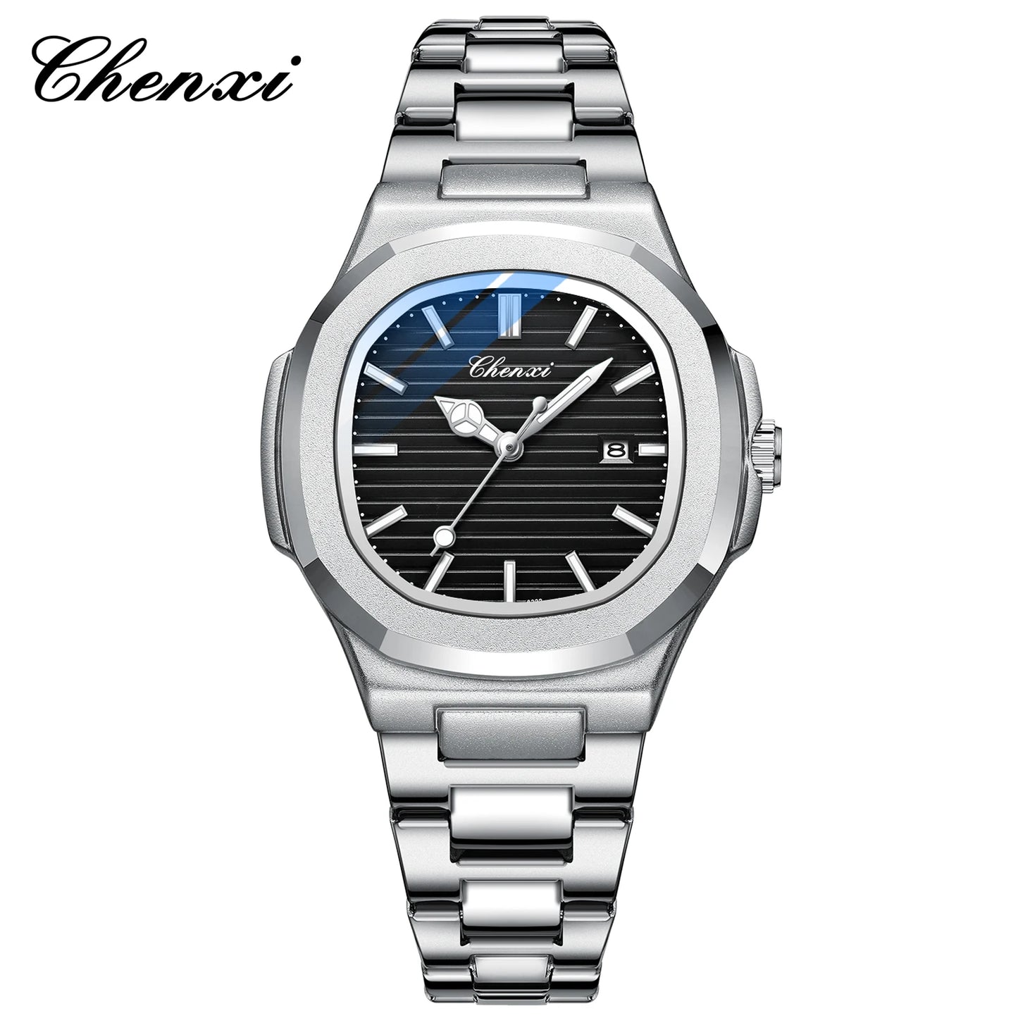 Bracelet Quartz Watch Stainless Steel Waterproof Luxury Wristwatch