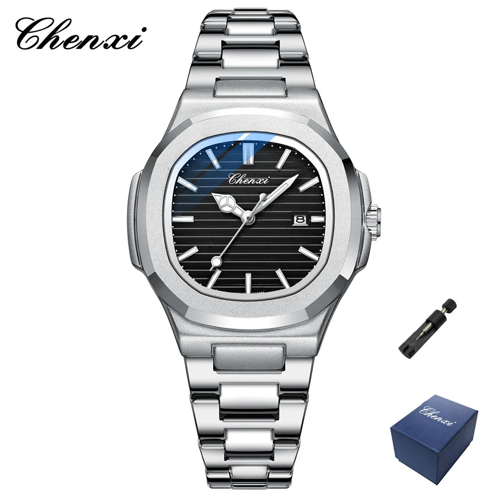 Bracelet Quartz Watch Stainless Steel Waterproof Luxury Wristwatch