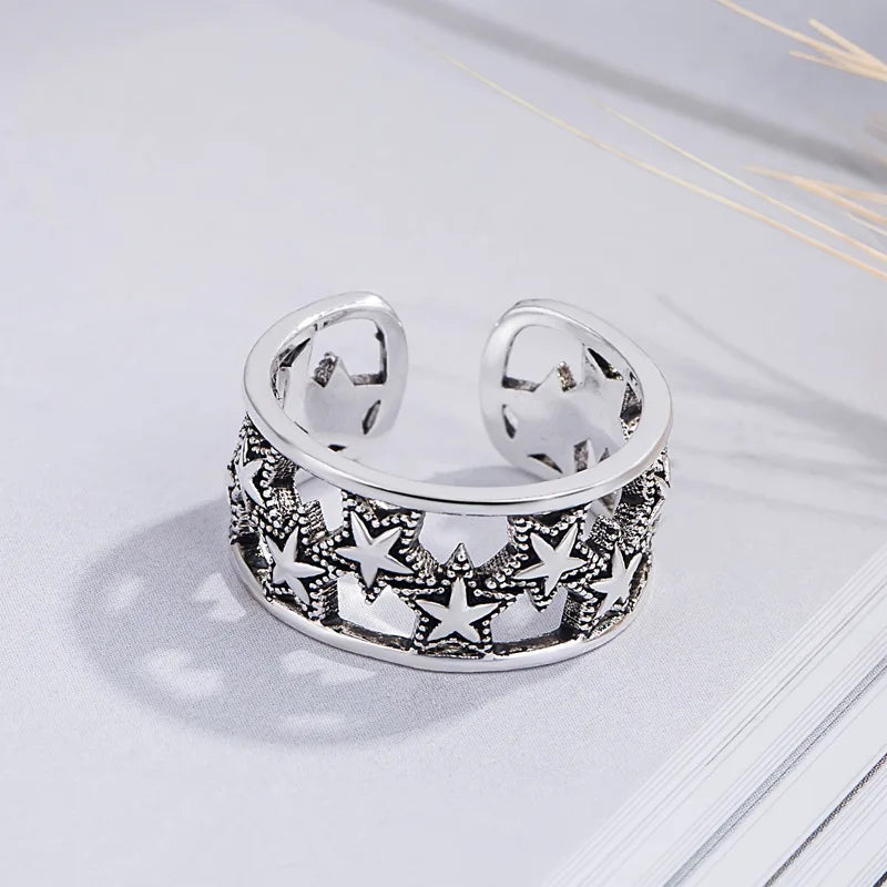 New Silver 925 Ring Stackable Infinite Heart Daisy Flower for Women Original Silver 925 Rings Brand Jewelry Gift 33553