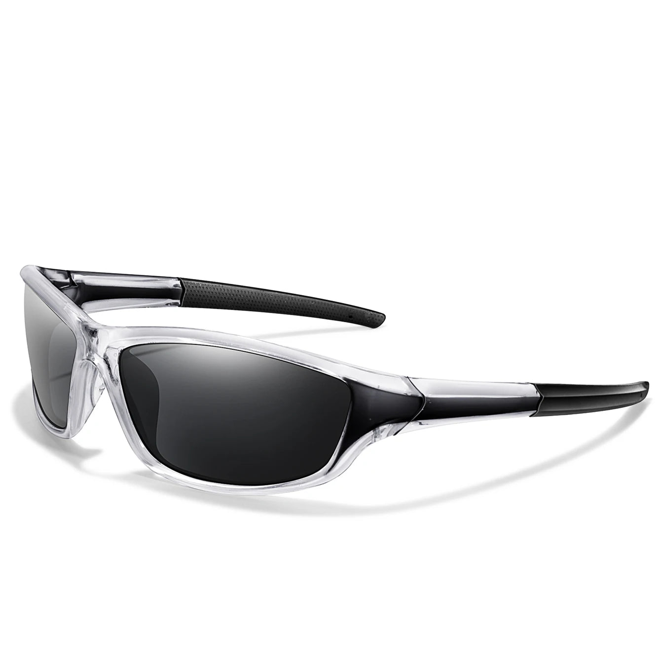 Polarized Sunglasses Outdoor Sports Driving Eyewear Transparent Frame UV400