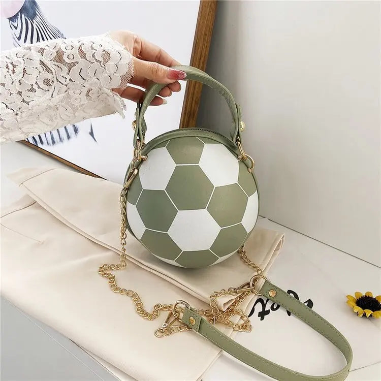 Should Bag PU leather Chain Basketball Bag New Letter Printed Youth Handbag