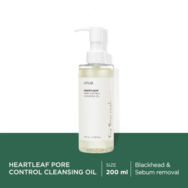 Heartleaf Makeup Remover Cleansing Oil Pore Control Cleansing Skin