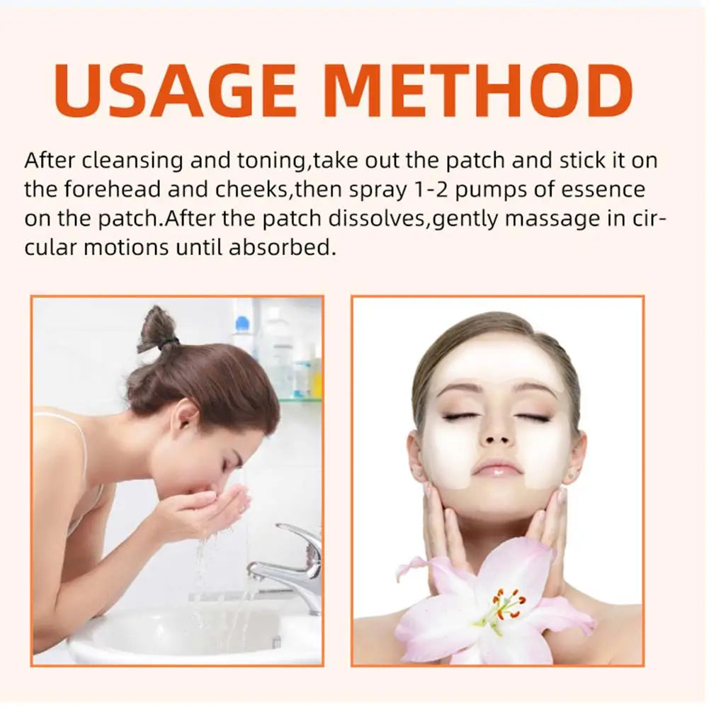 Skin Care Collagen Film Paper Soluble Facial Mask Cloth Anti-Aging Collagen Lifting