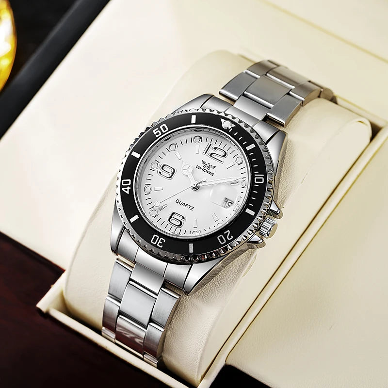 Luxury Brand Fashion Quartz Watches High Quality Stainless Steel Wristwatch