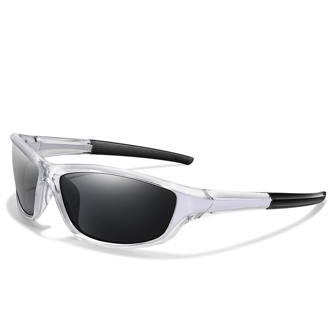 Polarized Sunglasses Outdoor Sports Driving Eyewear Transparent Frame UV400