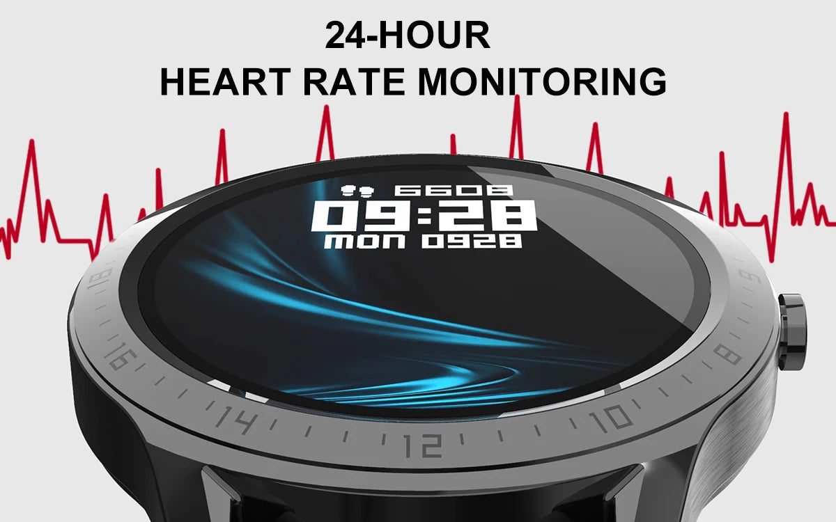 Smart Watch Notification Multi Sports Modes Fitness Tracker 24H Heart Rate Monitoring Smartwatch