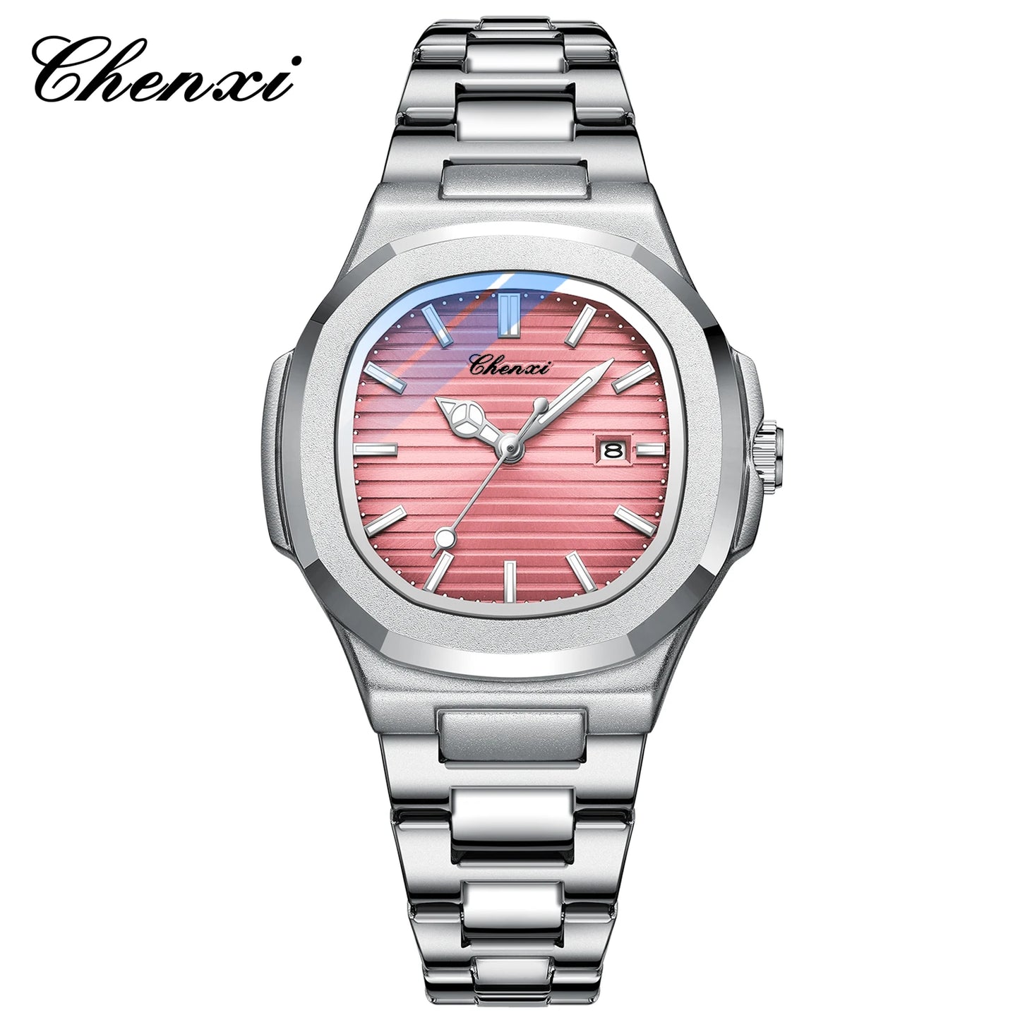 Bracelet Quartz Watch Stainless Steel Waterproof Luxury Wristwatch