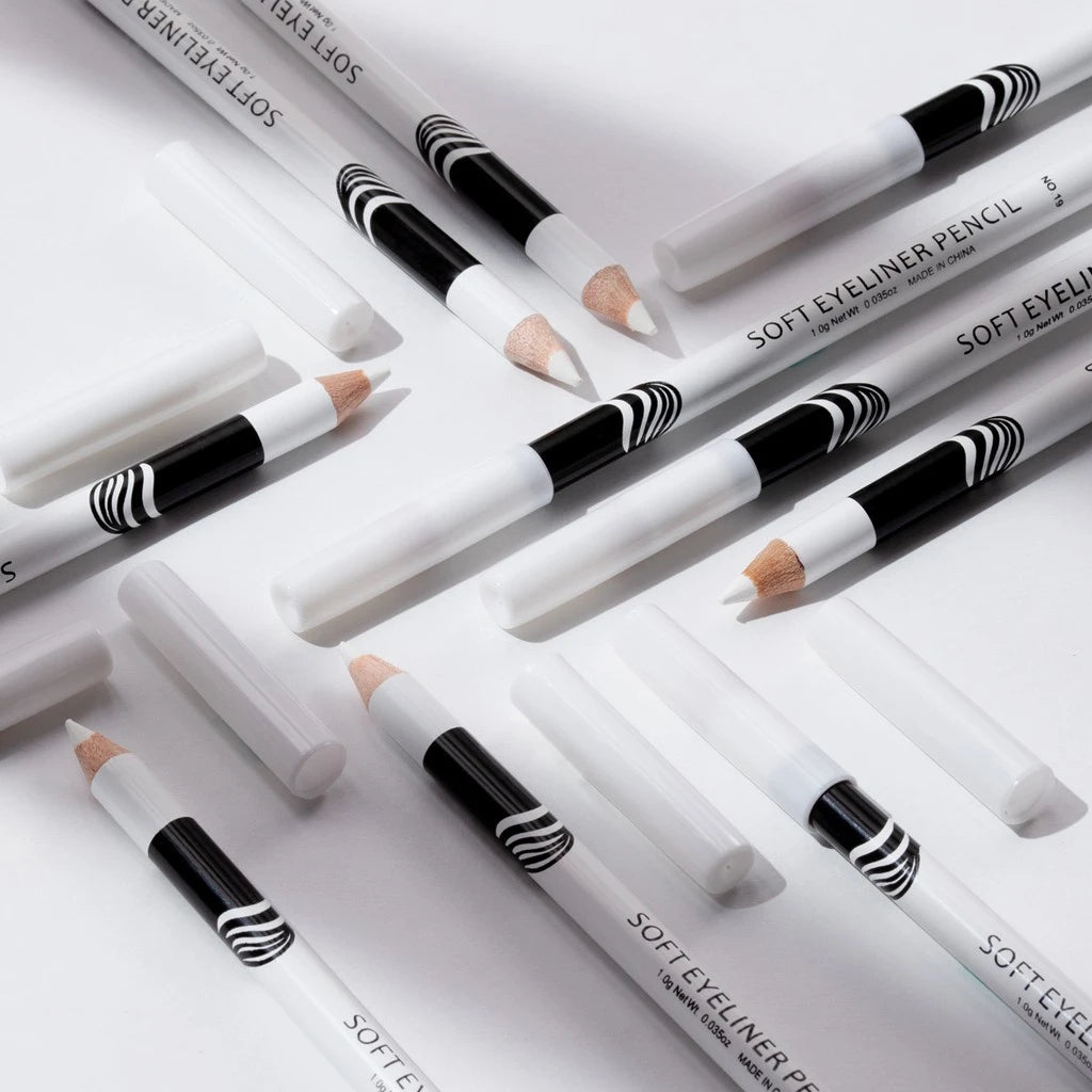 Lasting Soft Gel White Eyeliner Pencil Under Eye Highly Pigmented Waterproof Eyes Makeup Eyeliner Waterproof