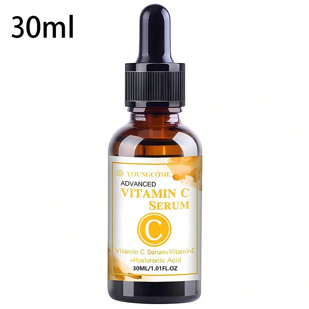 Vitamin C Serum Essence Moisturizing Brighten Wrinkle Remover Anti-aging Fades Spots Repair Fine Lines Facial Skin Care Tools