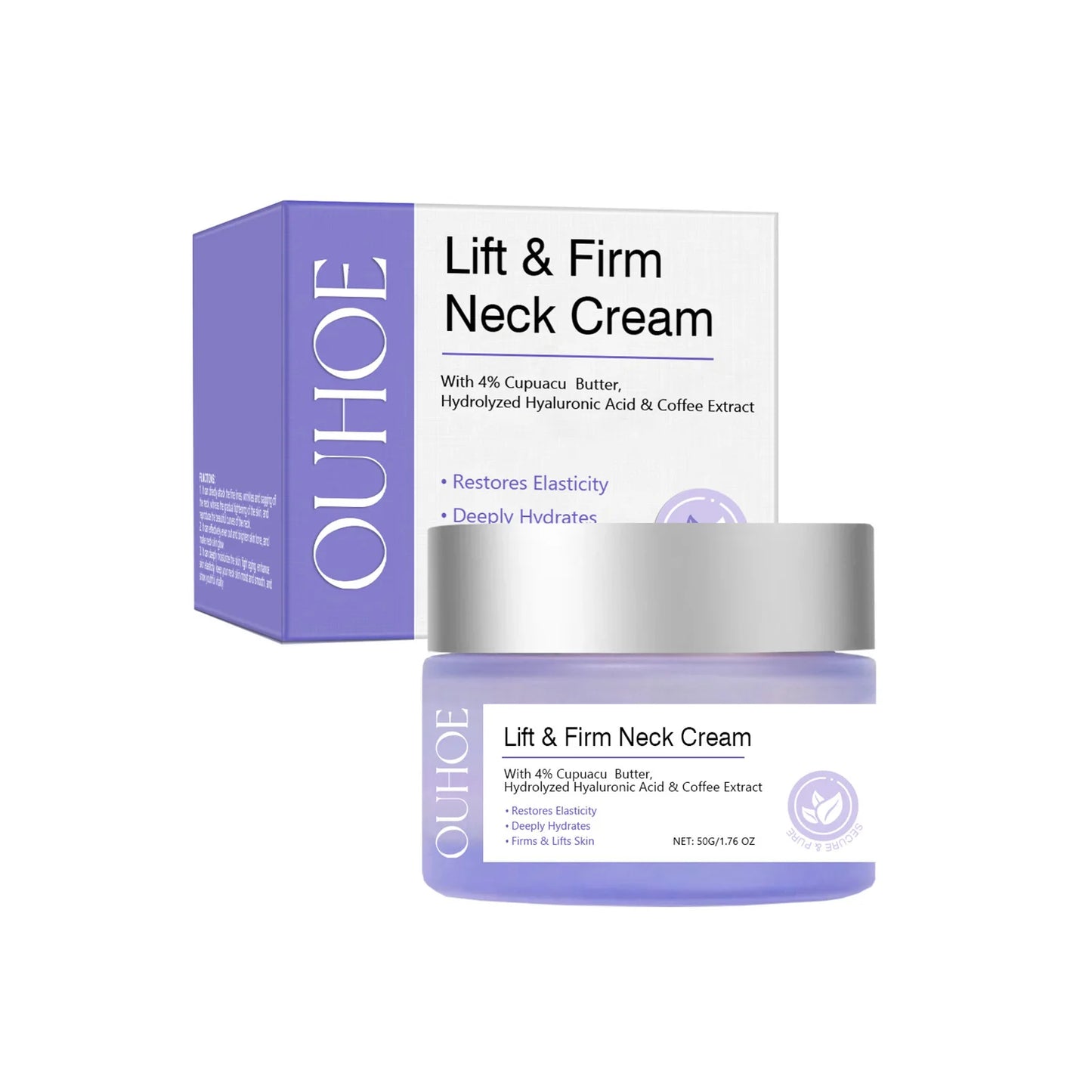 Tighten Lift Neck Cream Reduce Fine Lines Brightening Firming Nourish Smoothing Lasting Moisturize Neck Rejuvenation Care Lotion