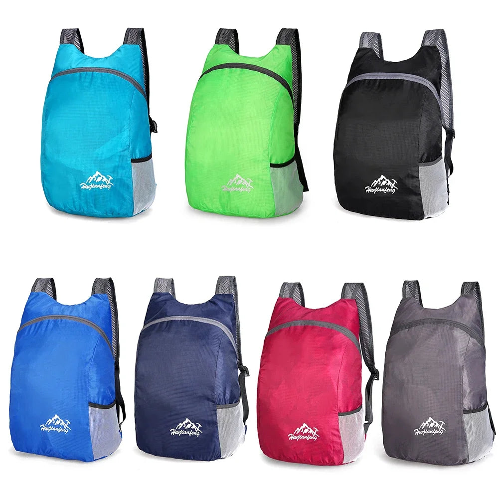 Outdoor Sports Lightweight Folding Bag Travel Mini Pocket Backpack