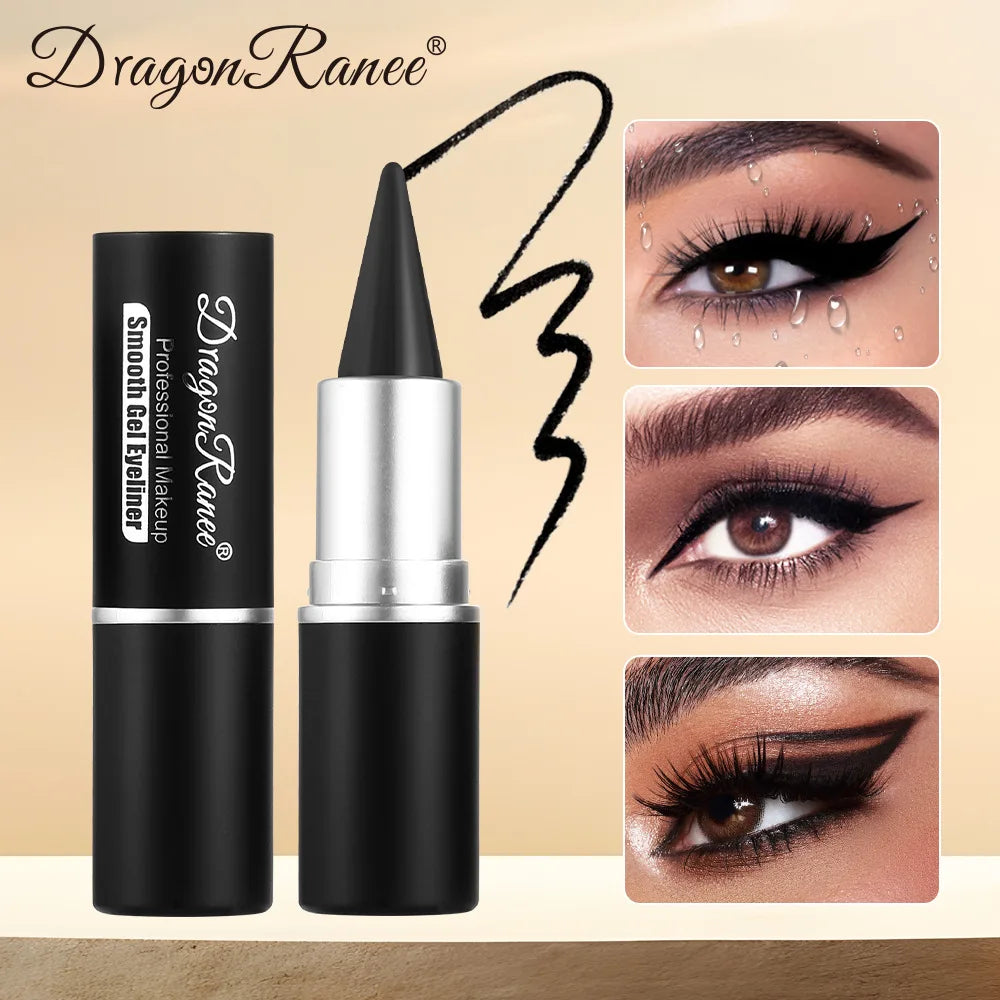 Pointed Creamy Blue Eyeliner Gel Matte White Black Brown Easy Wear Solid Eye Liner Pencil LongLasting Tattoo Liner Eyeshadow Gel