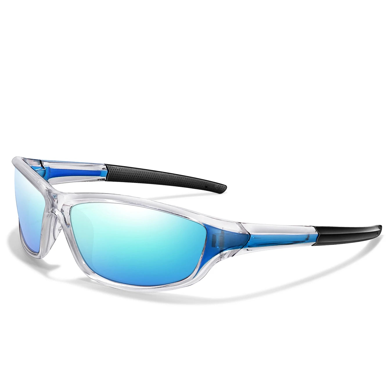 Polarized Sunglasses Outdoor Sports Driving Eyewear Transparent Frame UV400