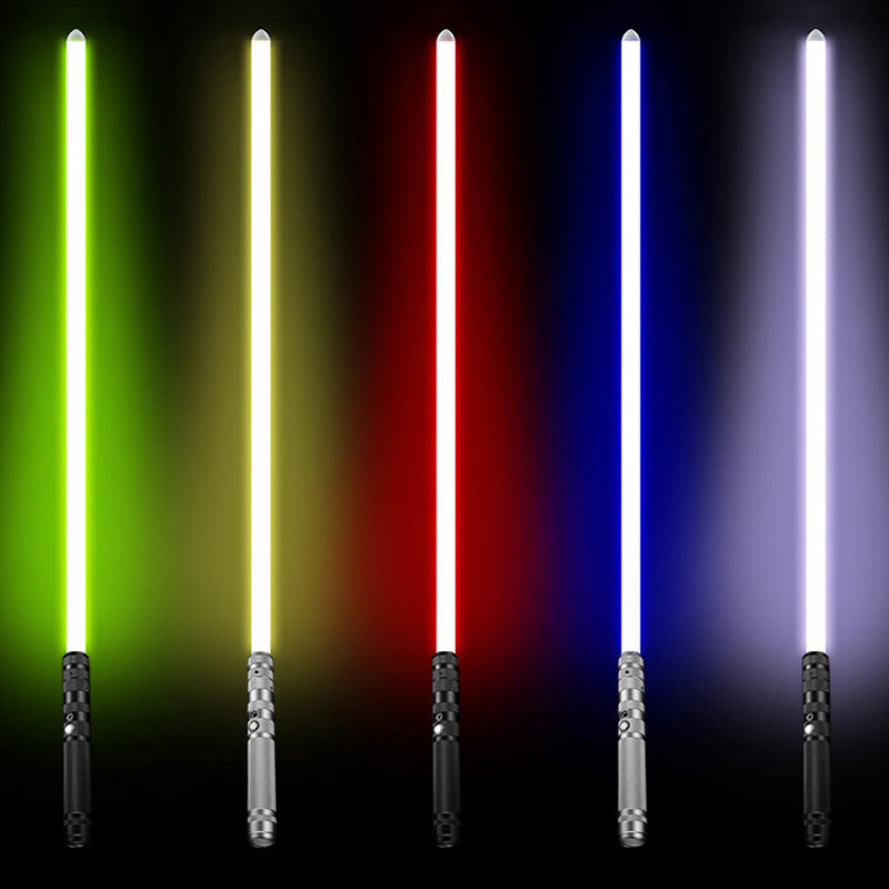 RGB Metal Light Up Saber Laser Sword Light Saber Lightstick Toy