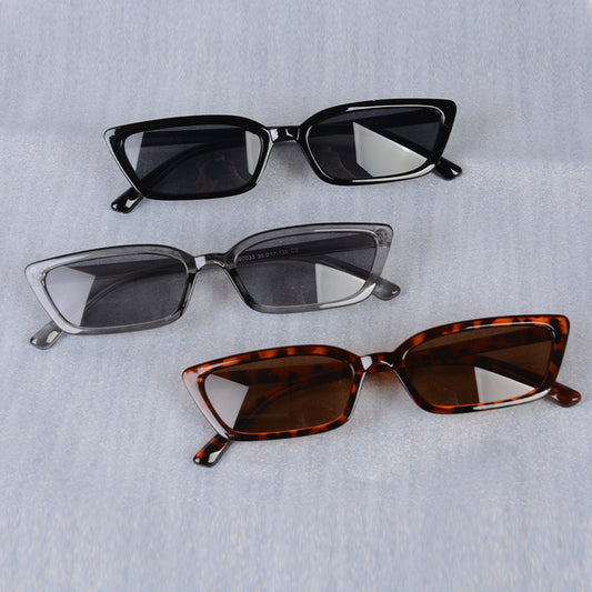 Narrow Frame Sunglasses Two-tone Eyewear Outdoors
