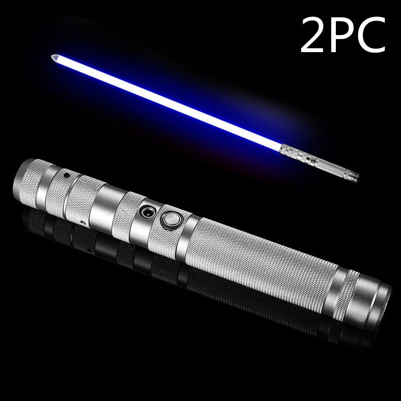 RGB Metal Light Up Saber Laser Sword Light Saber Lightstick Toy